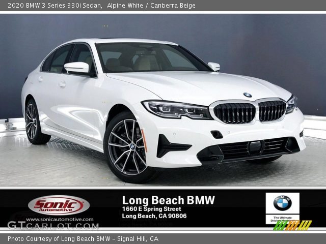 2020 BMW 3 Series 330i Sedan in Alpine White