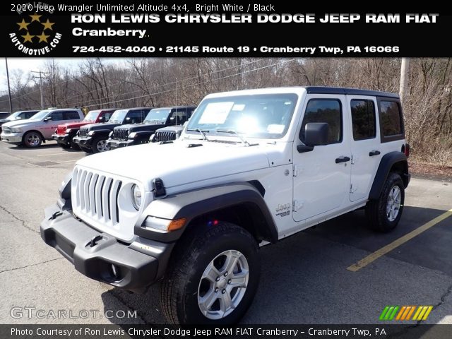 2020 Jeep Wrangler Unlimited Altitude 4x4 in Bright White