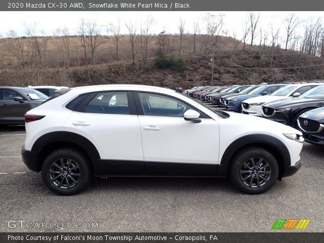 2020 Mazda CX-30 AWD in Snowflake White Pearl Mica