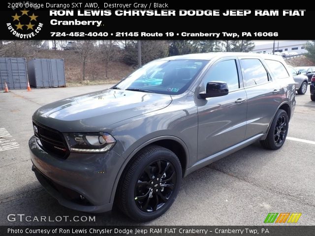 2020 Dodge Durango SXT AWD in Destroyer Gray