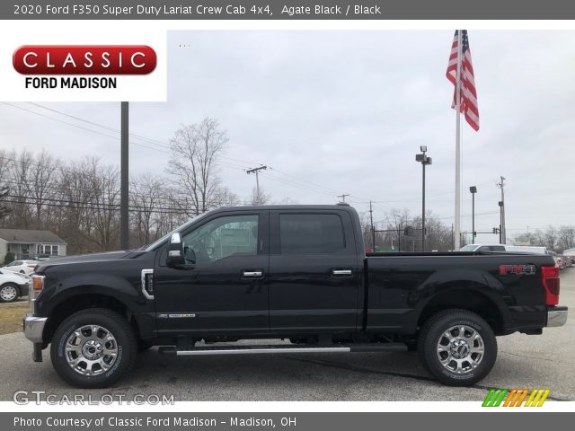 2020 Ford F350 Super Duty Lariat Crew Cab 4x4 in Agate Black