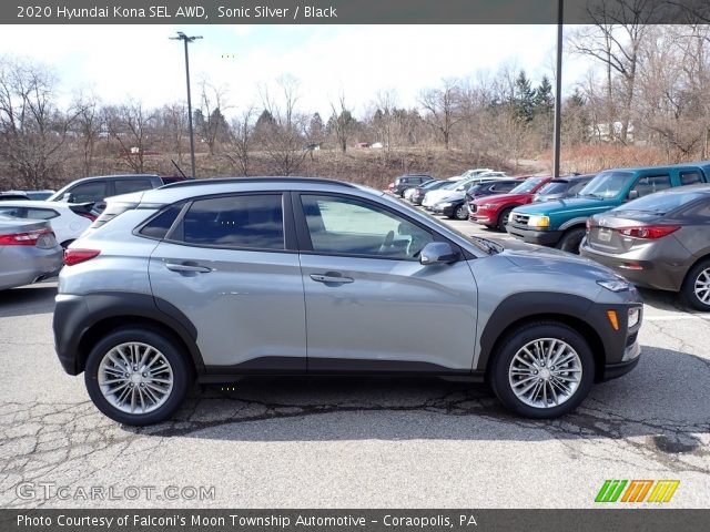 2020 Hyundai Kona SEL AWD in Sonic Silver