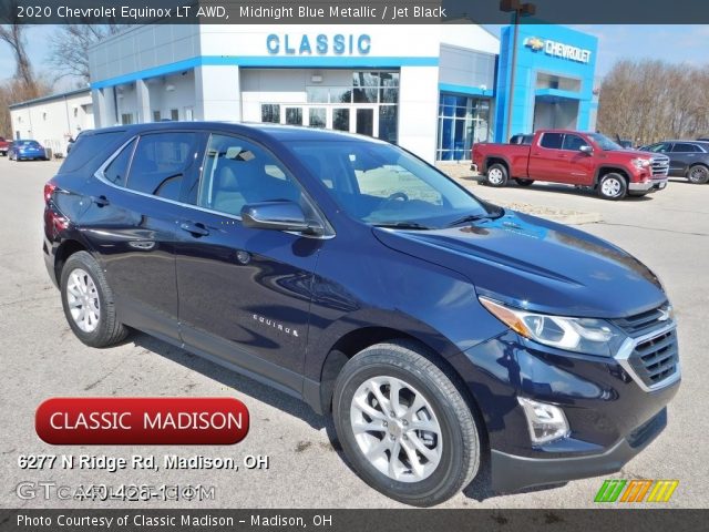 2020 Chevrolet Equinox LT AWD in Midnight Blue Metallic