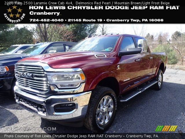 2020 Ram 2500 Laramie Crew Cab 4x4 in Delmonico Red Pearl