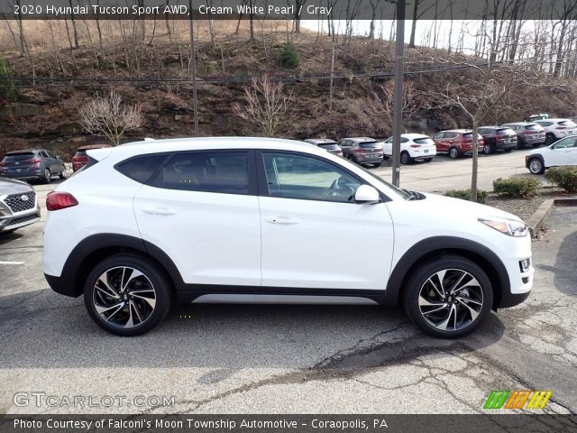 2020 Hyundai Tucson Sport AWD in Cream White Pearl