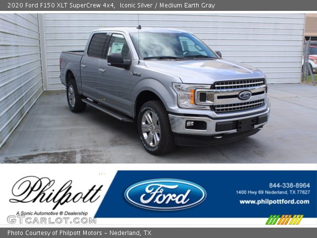 2020 Ford F150 XLT SuperCrew 4x4 in Iconic Silver