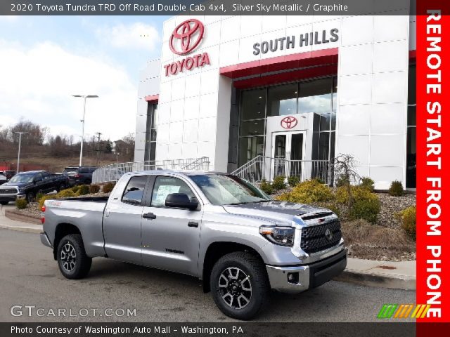 2020 Toyota Tundra TRD Off Road Double Cab 4x4 in Silver Sky Metallic