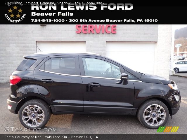2020 Ford EcoSport Titanium in Shadow Black