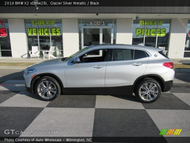 2019 BMW X2 sDrive28i in Glacier Silver Metallic