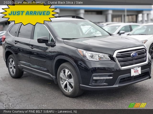 2020 Subaru Ascent Premium in Crystal Black Silica