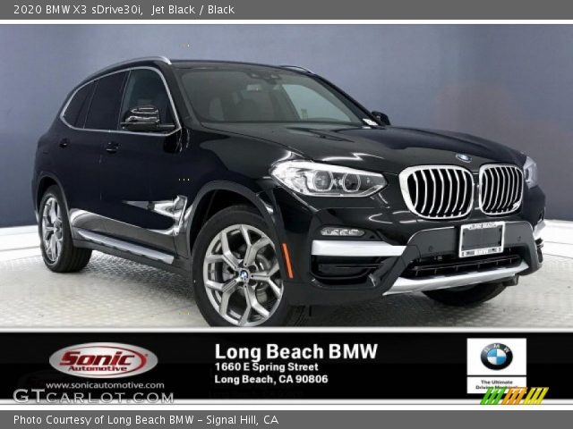 2020 BMW X3 sDrive30i in Jet Black