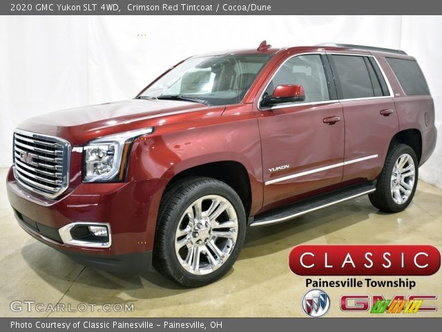 2020 GMC Yukon SLT 4WD in Crimson Red Tintcoat