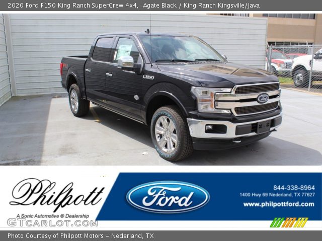 2020 Ford F150 King Ranch SuperCrew 4x4 in Agate Black