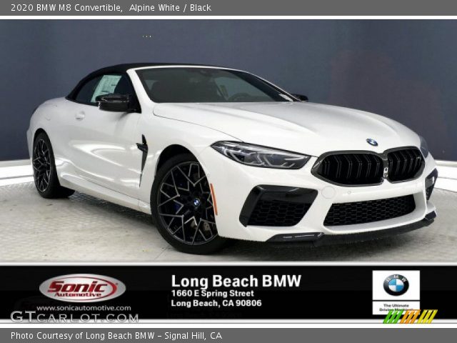 2020 BMW M8 Convertible in Alpine White