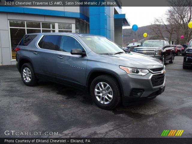 2020 Chevrolet Traverse LS AWD in Satin Steel Metallic