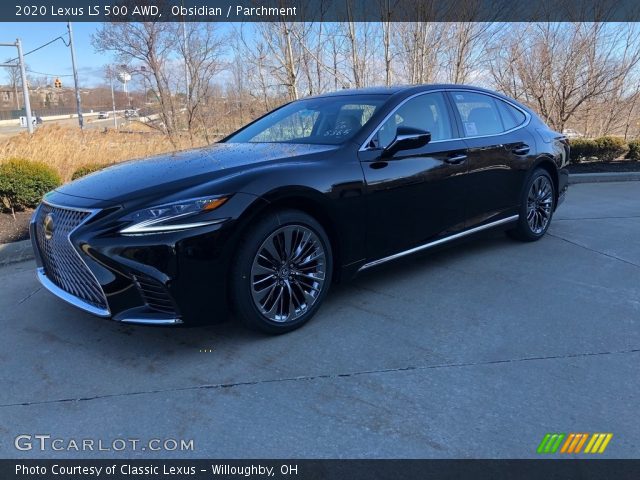 2020 Lexus LS 500 AWD in Obsidian