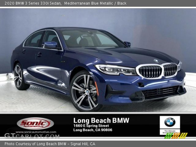 2020 BMW 3 Series 330i Sedan in Mediterranean Blue Metallic