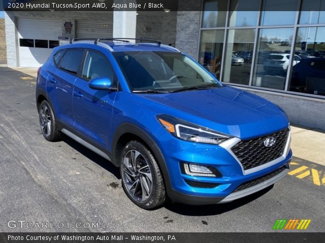 2020 Hyundai Tucson Sport AWD in Aqua Blue