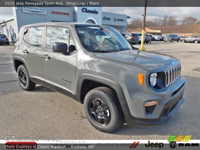 2020 Jeep Renegade Sport 4x4 in Sting-Gray