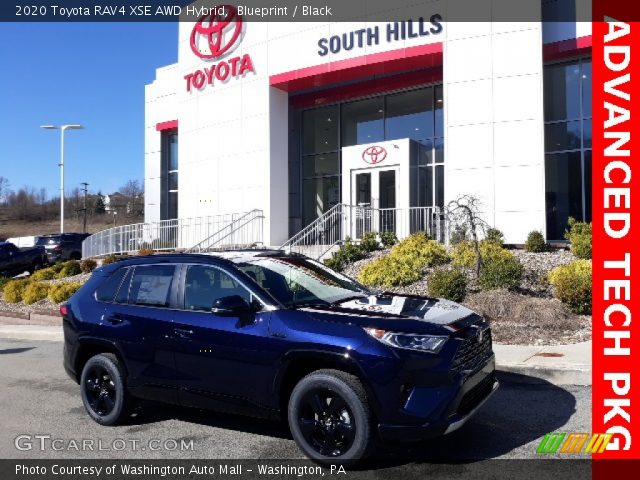 2020 Toyota RAV4 XSE AWD Hybrid in Blueprint
