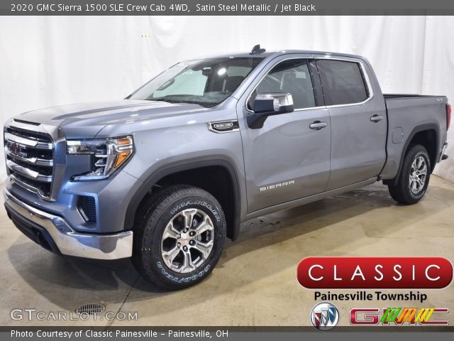 2020 GMC Sierra 1500 SLE Crew Cab 4WD in Satin Steel Metallic