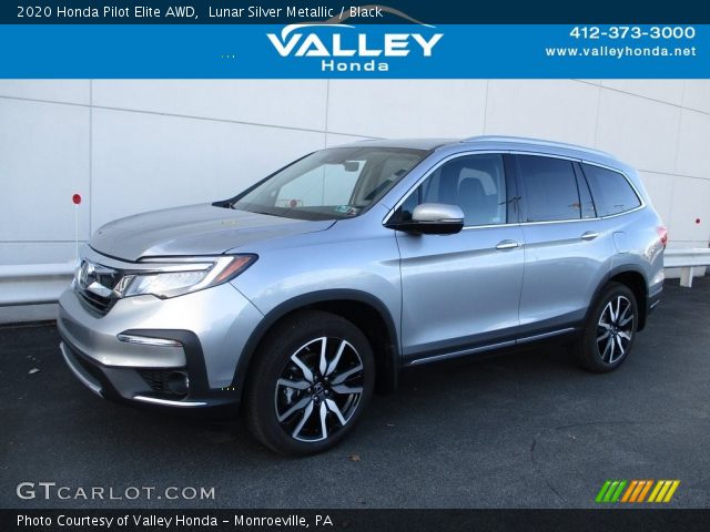 2020 Honda Pilot Elite AWD in Lunar Silver Metallic