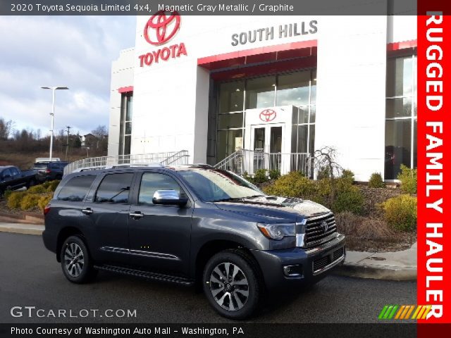 2020 Toyota Sequoia Limited 4x4 in Magnetic Gray Metallic