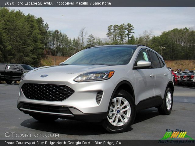 2020 Ford Escape SE 4WD in Ingot Silver Metallic