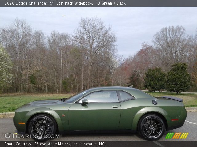 2020 Dodge Challenger R/T Scat Pack Widebody in F8 Green