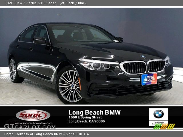 2020 BMW 5 Series 530i Sedan in Jet Black