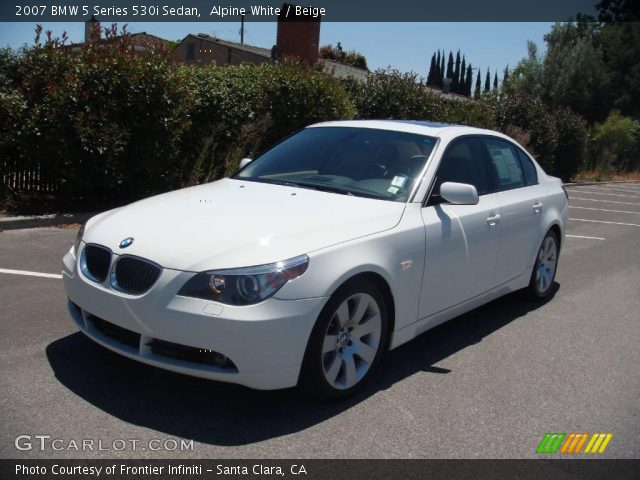 2007 Bmw 530i white #5