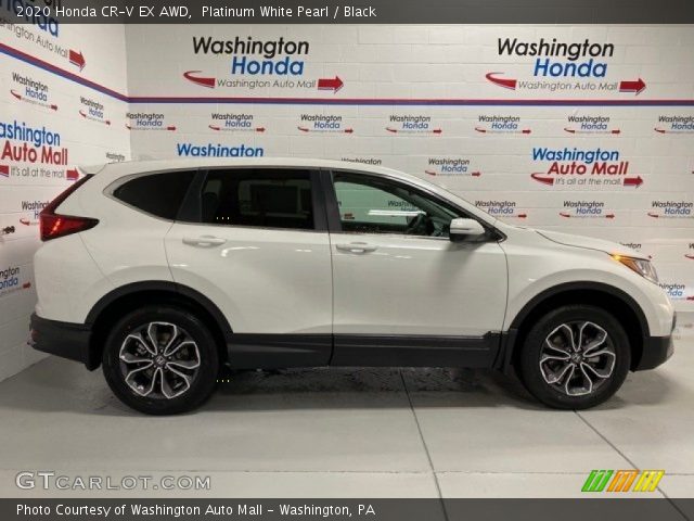 2020 Honda CR-V EX AWD in Platinum White Pearl