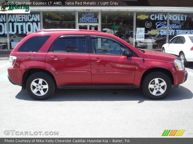 2005 Chevrolet Equinox LT AWD in Salsa Red Metallic