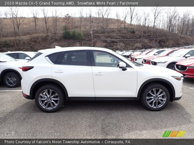 2020 Mazda CX-5 Grand Touring AWD in Snowflake White Pearl