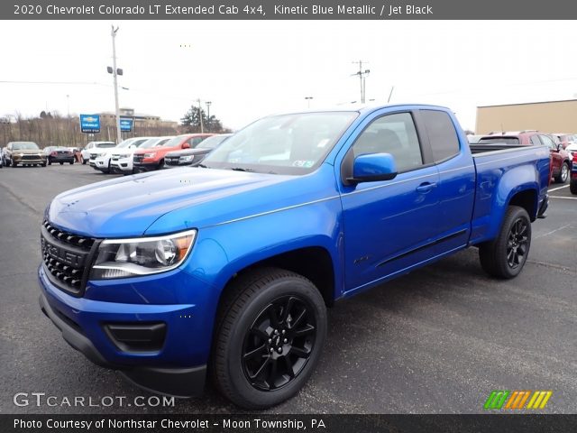 2020 Chevrolet Colorado LT Extended Cab 4x4 in Kinetic Blue Metallic