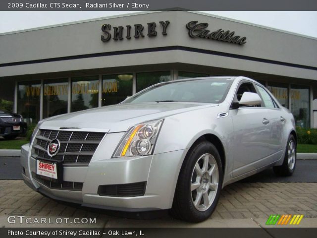 2009 Cadillac CTS Sedan in Radiant Silver
