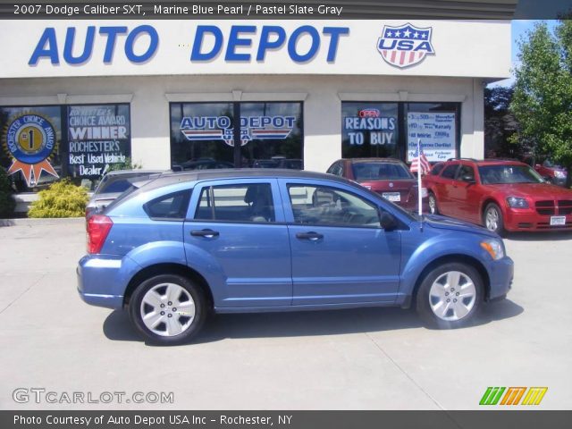 2007 Dodge Caliber SXT in Marine Blue Pearl