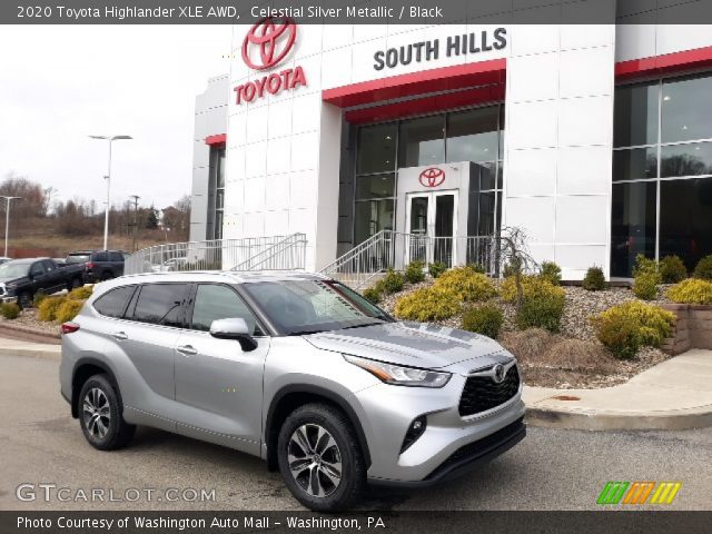 2020 Toyota Highlander XLE AWD in Celestial Silver Metallic