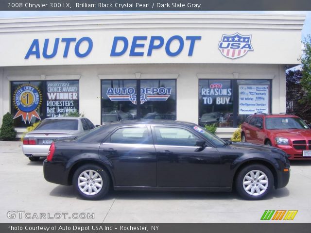 2008 Chrysler 300 LX in Brilliant Black Crystal Pearl