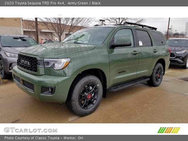 2020 Toyota Sequoia TRD Pro 4x4 in Army Green