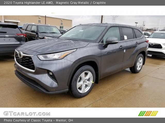 2020 Toyota Highlander LE AWD in Magnetic Gray Metallic