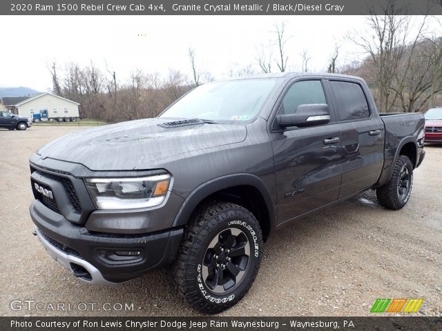 2020 Ram 1500 Rebel Crew Cab 4x4 in Granite Crystal Metallic