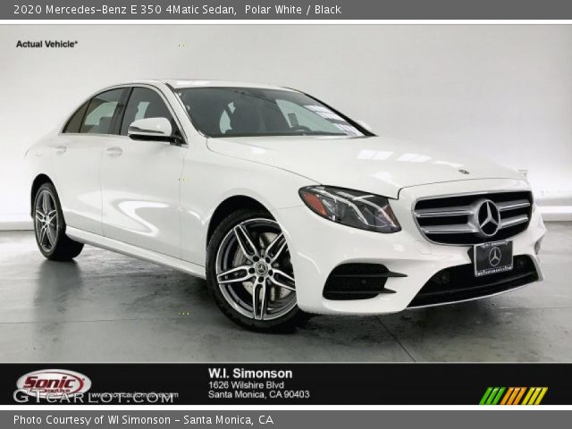 2020 Mercedes-Benz E 350 4Matic Sedan in Polar White