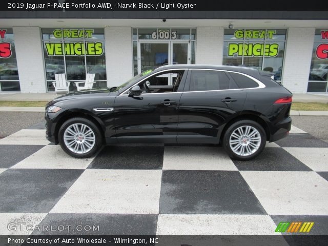 2019 Jaguar F-PACE Portfolio AWD in Narvik Black