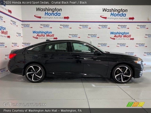 2020 Honda Accord Sport Sedan in Crystal Black Pearl