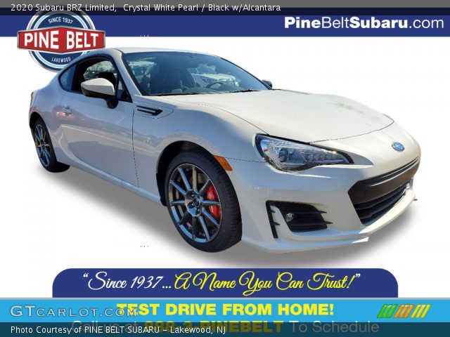 2020 Subaru BRZ Limited in Crystal White Pearl