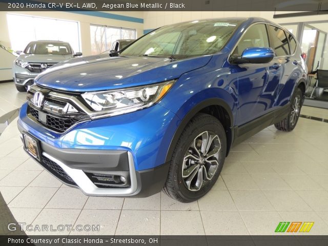 2020 Honda CR-V EX-L AWD in Aegean Blue Metallic