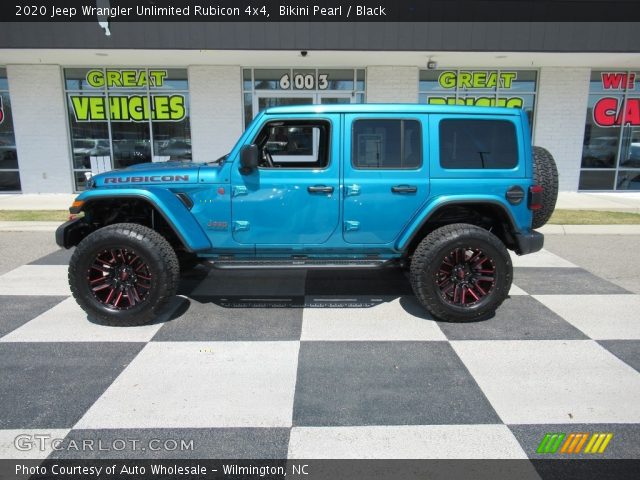 2020 Jeep Wrangler Unlimited Rubicon 4x4 in Bikini Pearl