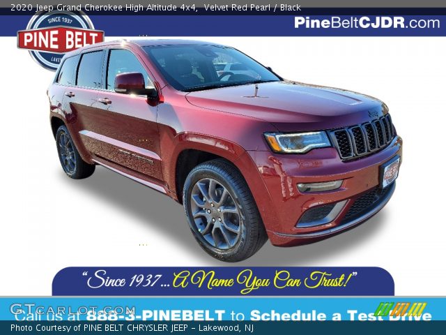 2020 Jeep Grand Cherokee High Altitude 4x4 in Velvet Red Pearl