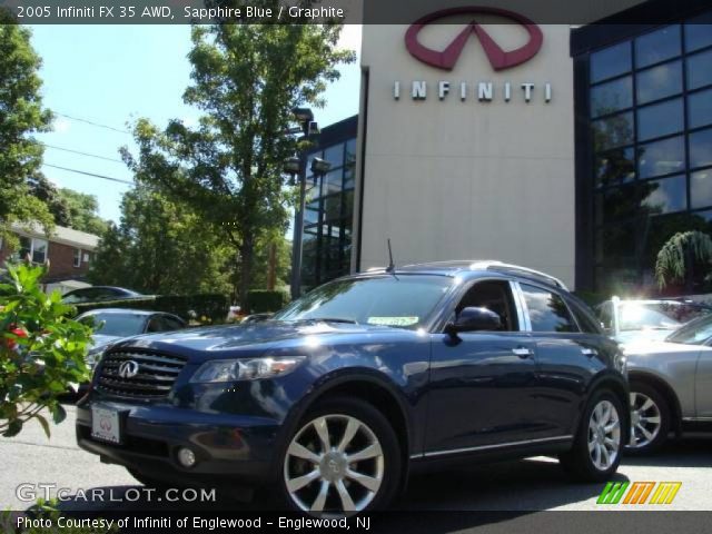 2005 Infiniti FX 35 AWD in Sapphire Blue